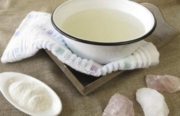 Mit heißem Wassernaton für Wicklung verdünnt